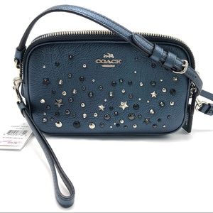 *SOLD SOLD** Coach crossbody metallic star rivets